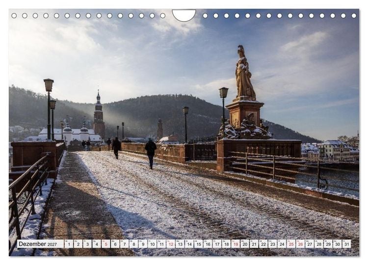 Produktbild: Heidelberg - Die romantische Stadt am Fluss (Wandkalender 2027 DIN A4 quer), CALVENDO Monatskalender