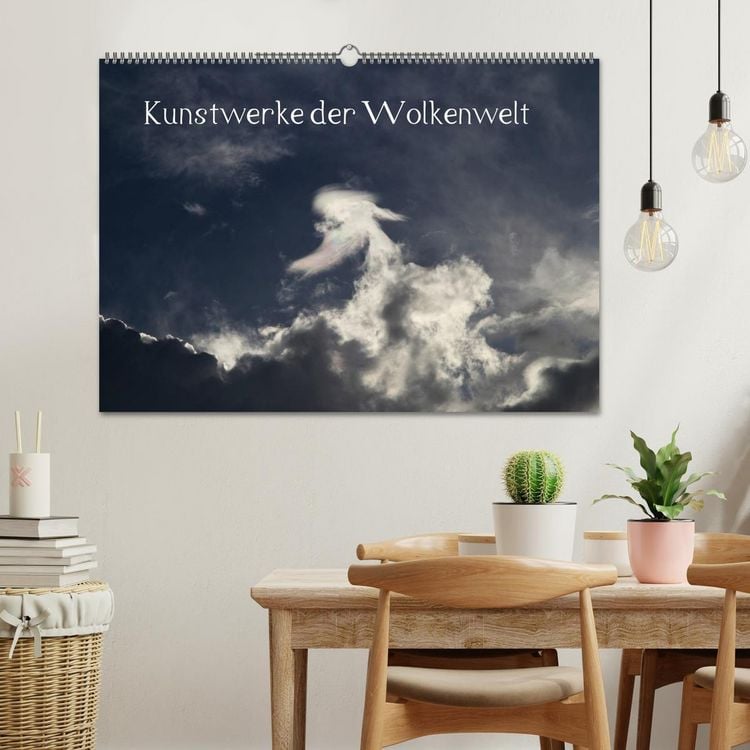 Produktbild: Wolken-Kunstwerke (Wandkalender 2026 DIN A2 quer), CALVENDO Monatskalender