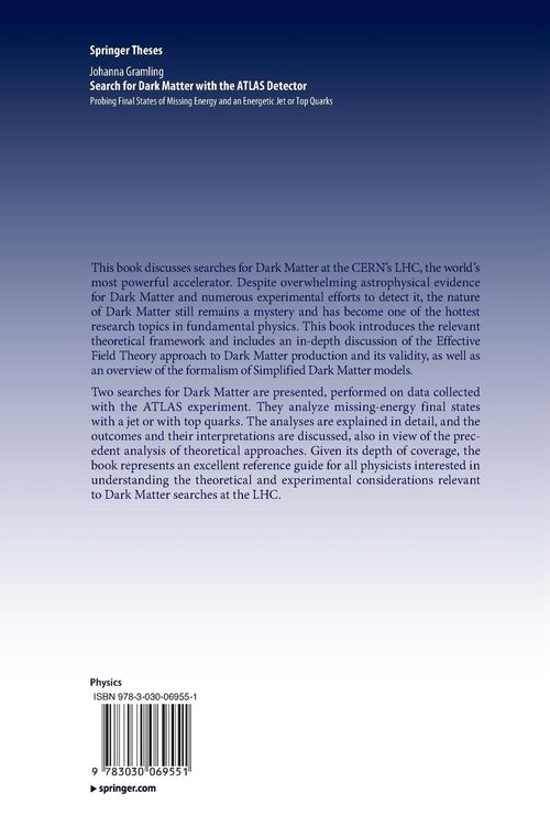 Produktbild: Search for Dark Matter with the ATLAS Detector