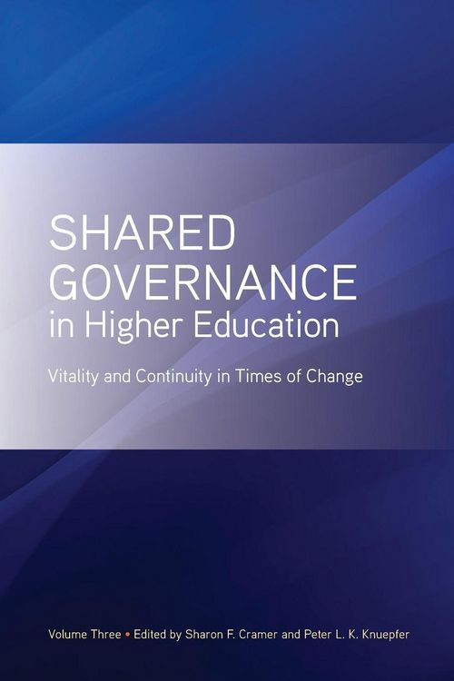 Produktbild: Shared Governance in Higher Education