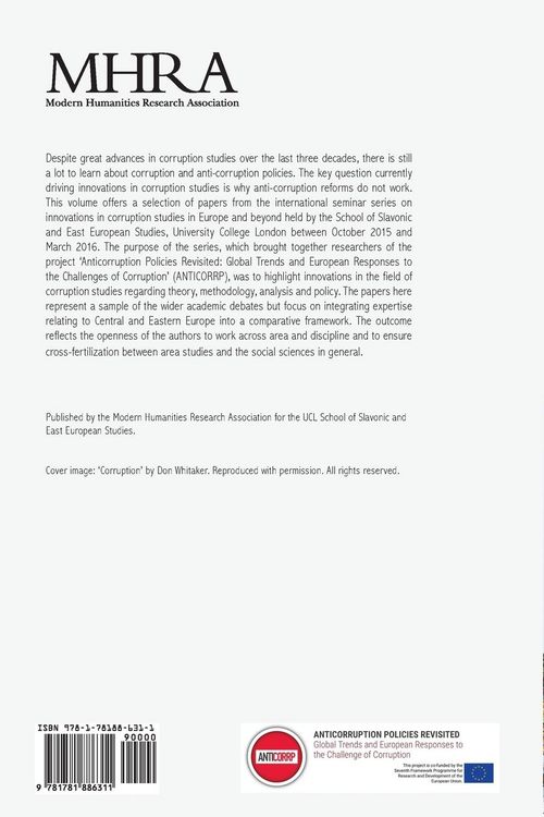 Produktbild: Innovations in Corruption Studies