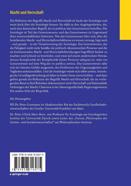 Produktbild: Macht und Herrschaft