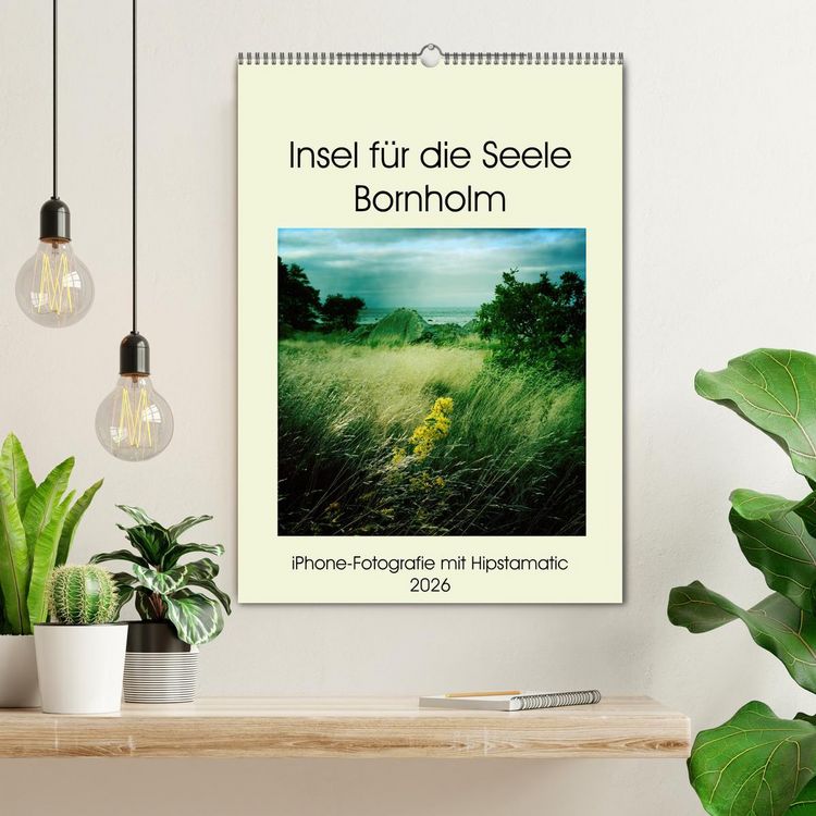 Produktbild: Insel f&uuml;r die Seele Bornholm (Wandkalender 2026 DIN A2 hoch), CALVENDO Monatskalender