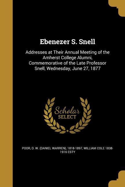 Produktbild: Ebenezer S. Snell