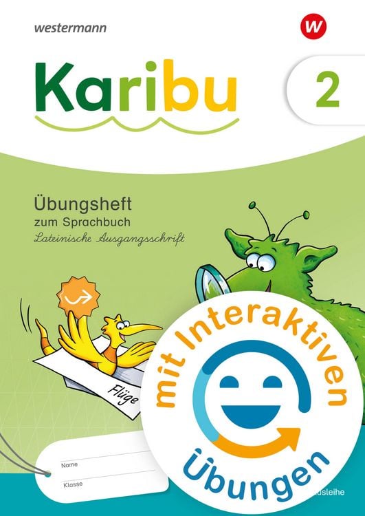 Produktbild: Karibu 2. Übungsheft. Lateinische Ausgangsschrift mit interaktiven Übungen zum Sprachbuch