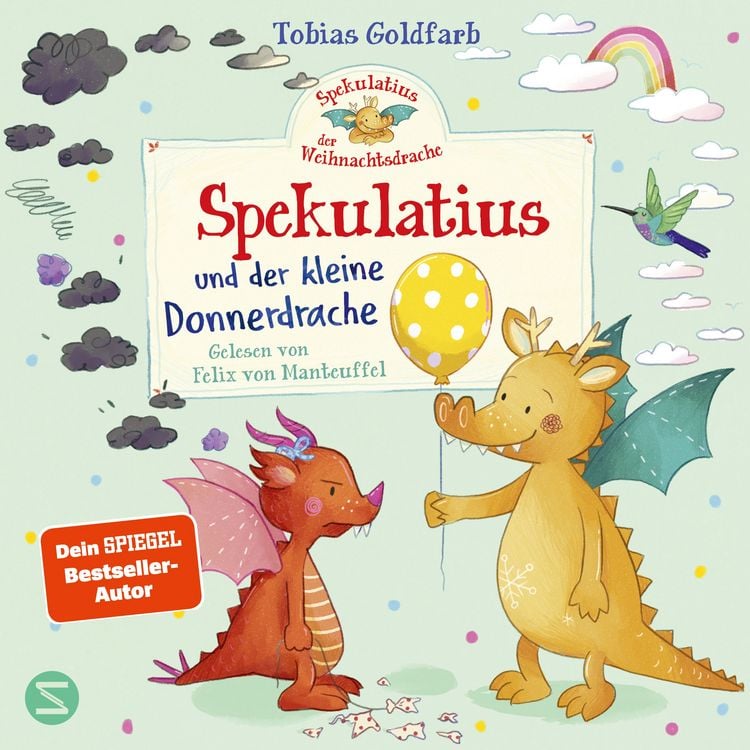 Produktbild: Spekulatius der Weihnachtsdrache. Spekulatius und der kleine Donnerdrache