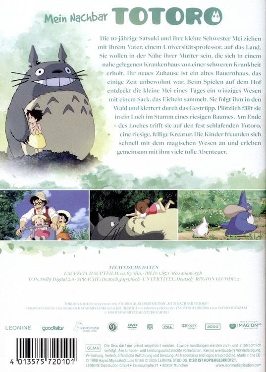 Produktbild: Mein Nachbar Totoro - White Edition