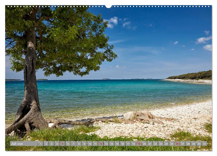 Produktbild: ISTRIEN (Wandkalender 2026 DIN A2 quer), CALVENDO Monatskalender
