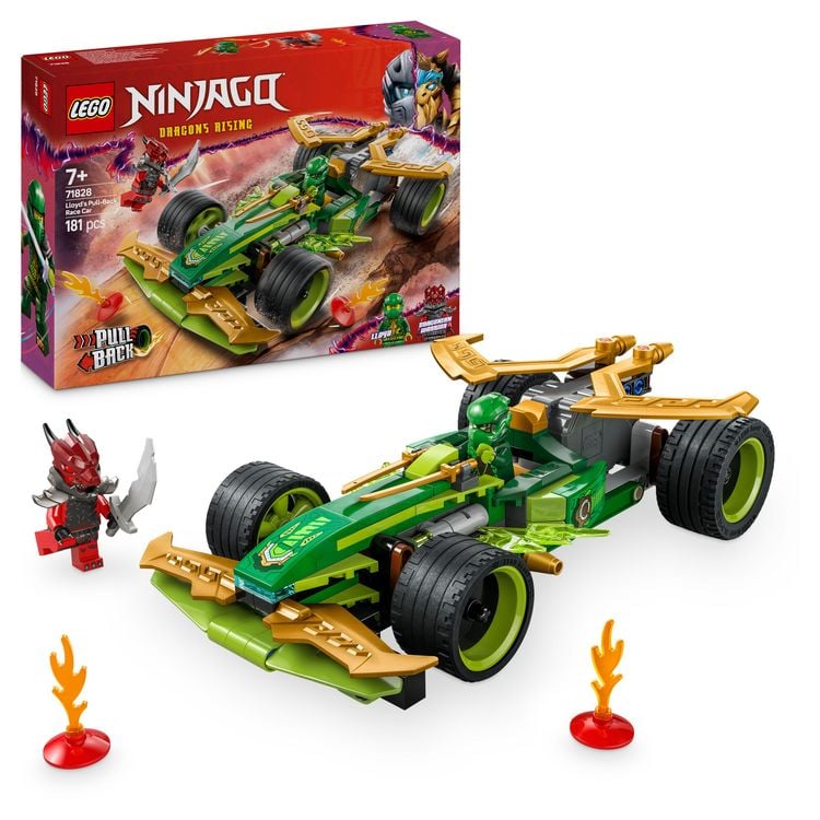 Bild vom Artikel LEGO NINJAGO Lloyds Actionflitzer - Auto Spielzeug mit Minifiguren 71828 vom Autor 