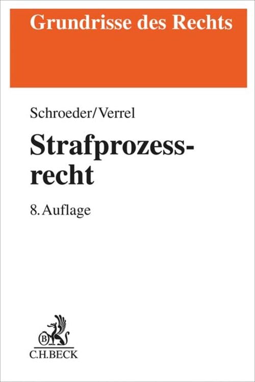 Bild vom Artikel Strafprozessrecht vom Autor Friedrich-Christian Schroeder