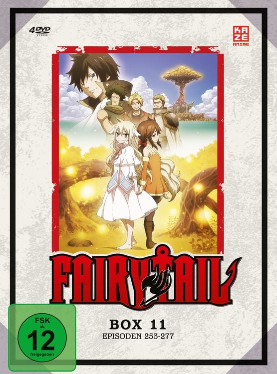 Produktbild: Fairy Tail - TV-Serie - DVD Box 11 (Episoden 253-277) [4 DVDs]