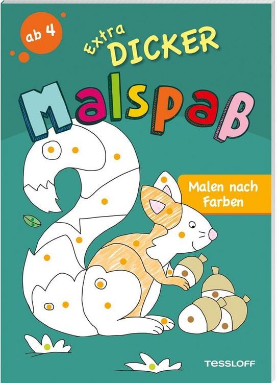Produktbild: Extradicker Malspa&szlig;. Malen nach Farben