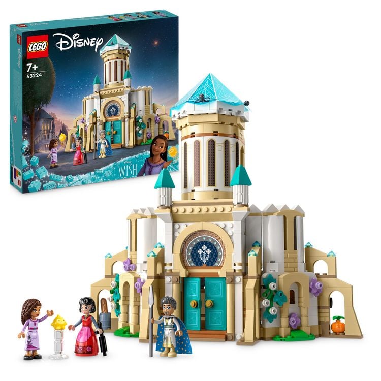 Produktbild: LEGO Disney Wish 43224 K&ouml;nig Magnificos Schloss, Set zum Film mit Figuren