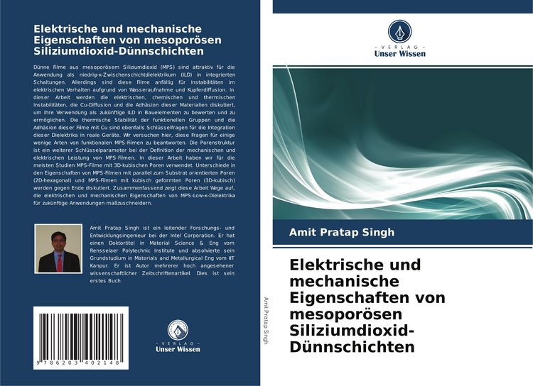 Produktbild: Elektrische und mechanische Eigenschaften von mesopor&ouml;sen Siliziumdioxid-D&uuml;nnschichten