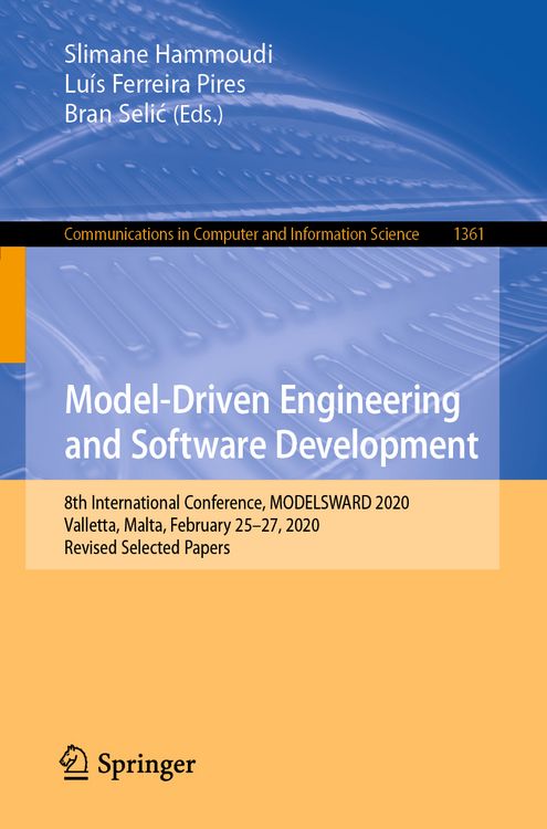 Produktbild: Model-Driven Engineering and Software Development