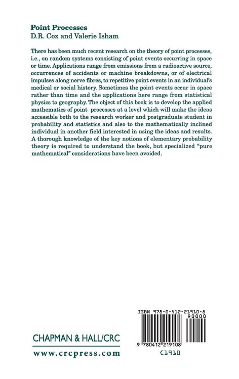 Produktbild: Point Processes