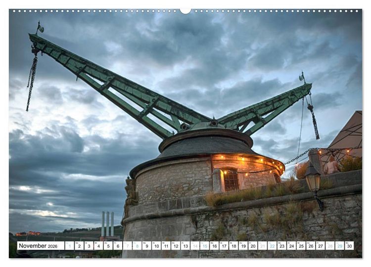 Produktbild: W&uuml;rzburg - Stadt mit Charme (Wandkalender 2026 DIN A2 quer), CALVENDO Monatskalender