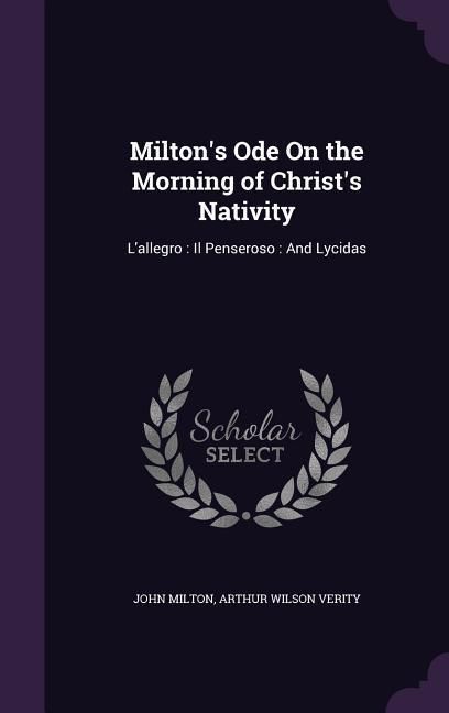 Produktbild: Milton's Ode On the Morning of Christ's Nativity