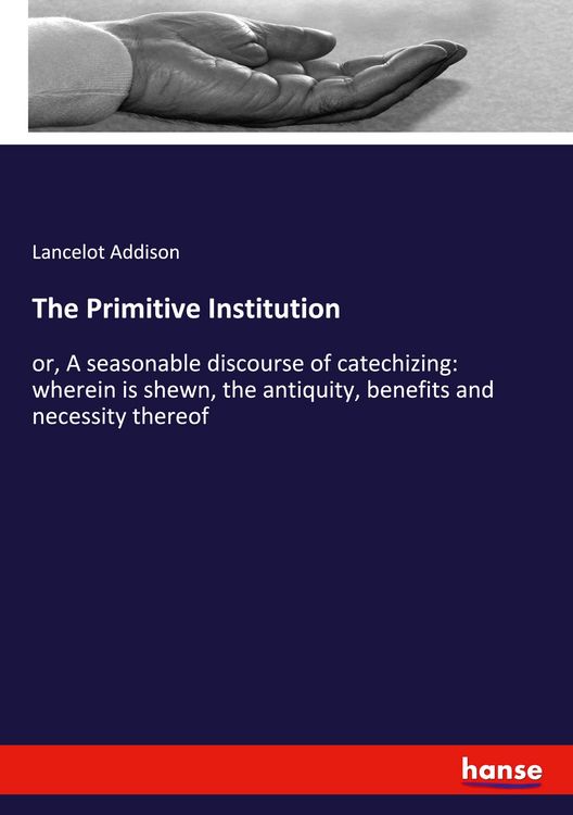 Produktbild: The Primitive Institution