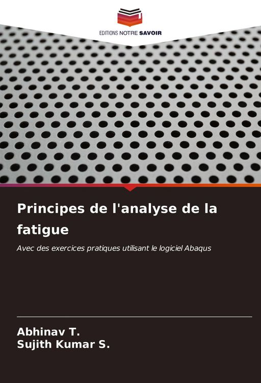 Produktbild: Principes de l'analyse de la fatigue