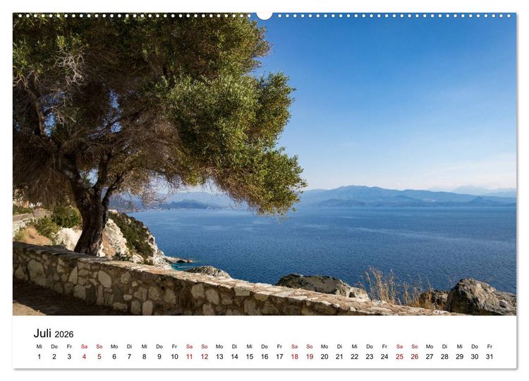 Produktbild: Korsika - Die Sch&ouml;ne im MIttelmeer (hochwertiger Premium Wandkalender 2026 DIN A2 quer), Kunstdruck in Hochglanz