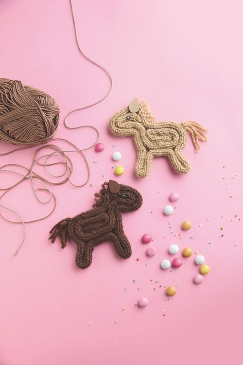 Produktbild: Kreativ-Set Strickliesel f&uuml;r Pferdefans