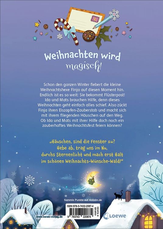 Produktbild: Die kleine Weihnachtshexe (Band 1) - Willkommen im Weihnachts-W&uuml;nsche-Wald