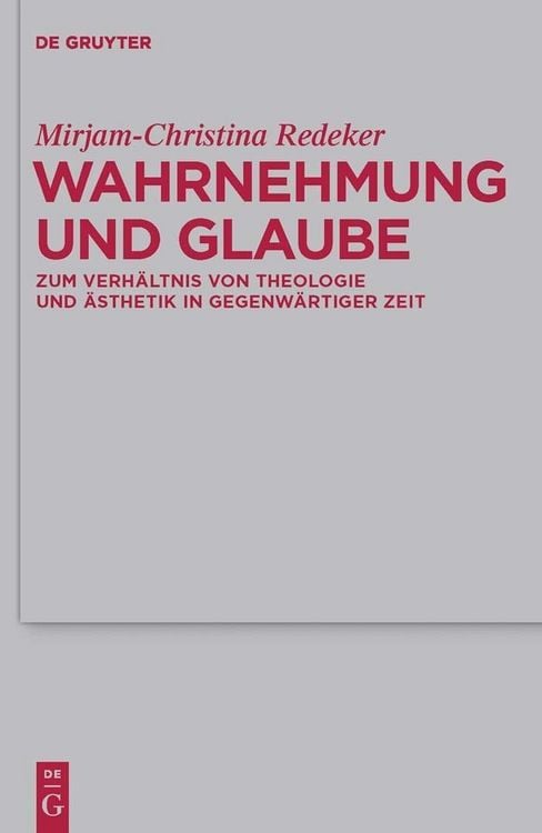 Produktbild: Wahrnehmung und Glaube