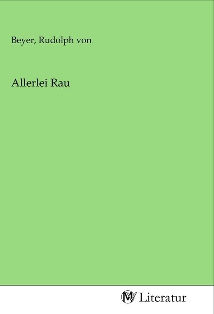 Produktbild: Allerlei Rau