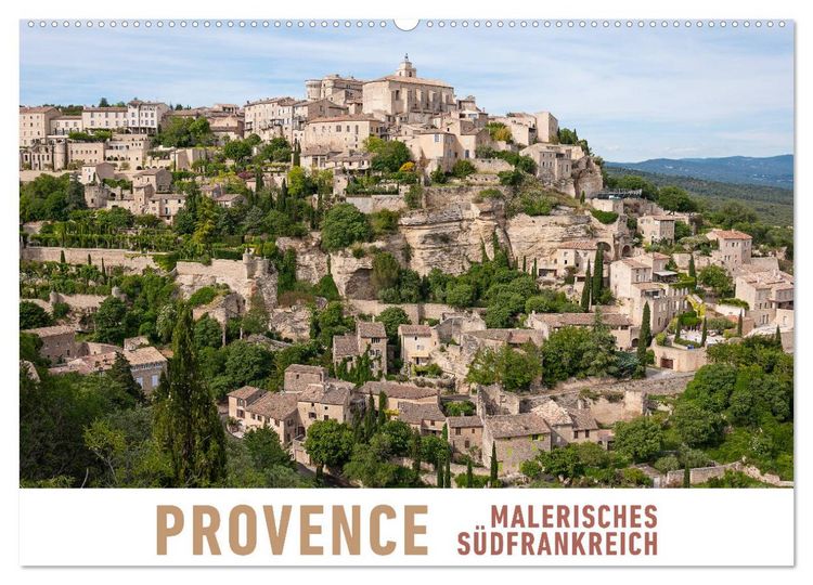 Produktbild: Provence: Malerisches S&uuml;dfrankreich (Wandkalender 2026 DIN A2 quer), CALVENDO Monatskalender