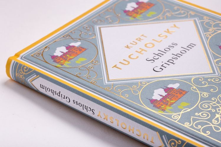 Produktbild: Kurt Tucholsky, Schloss Gripsholm. Eine Sommergeschichte. Schmuckausgabe mit Goldpr&auml;gung