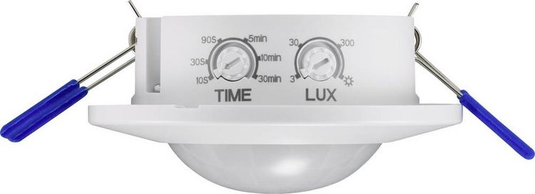 Produktbild: Renkforce RF-4216078 Einbau, Oberfl&auml;chenmontage PIR-Bewegungsmelder 360&deg; Relais Wei&szlig; IP20