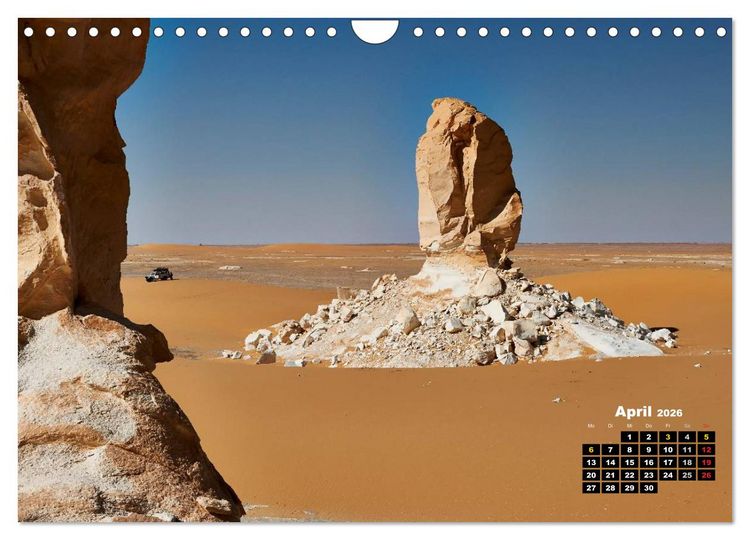Produktbild: &Auml;gypten &ndash; westliche W&uuml;sten (Wandkalender 2026 DIN A4 quer), CALVENDO Monatskalender