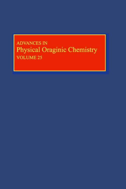 Produktbild: Advances in Physical Organic Chemistry