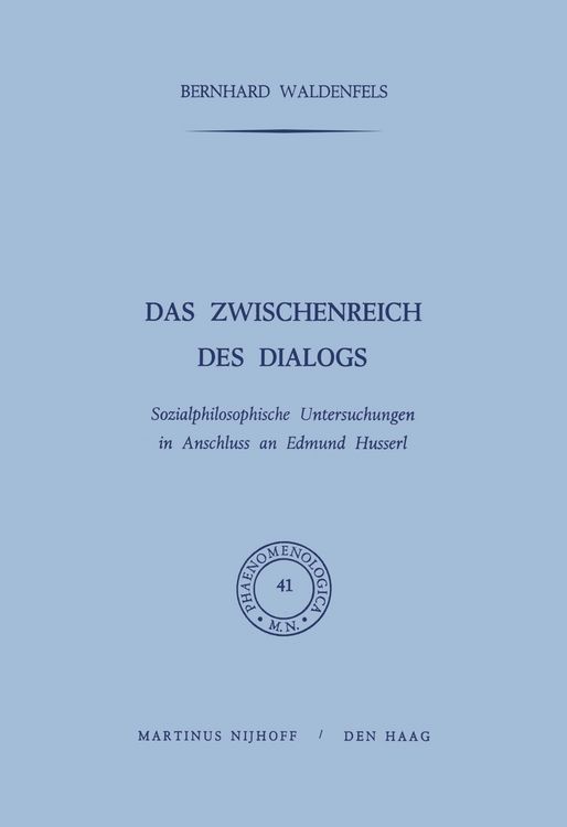 Produktbild: Das Zwischenreich des Dialogs