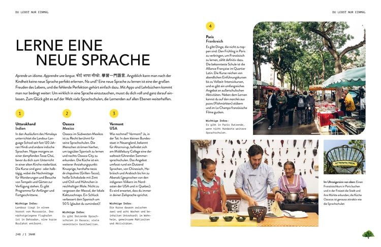 Produktbild: LONELY PLANET Bildband Du lebst nur einmal