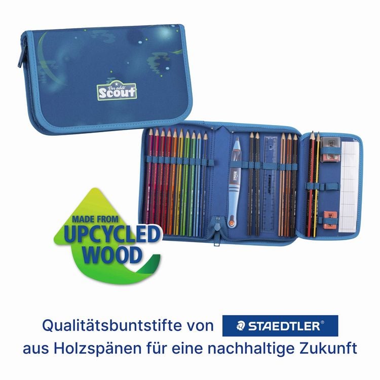 Produktbild: Scout Schulranzen Set Neo, Schulranzen Set, 4tlg, Deep Sea