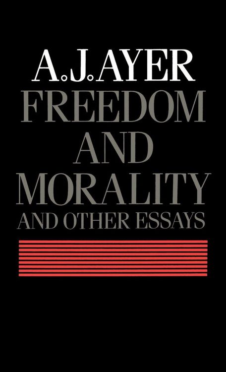 Produktbild: Freedom and Morality and Other Essays