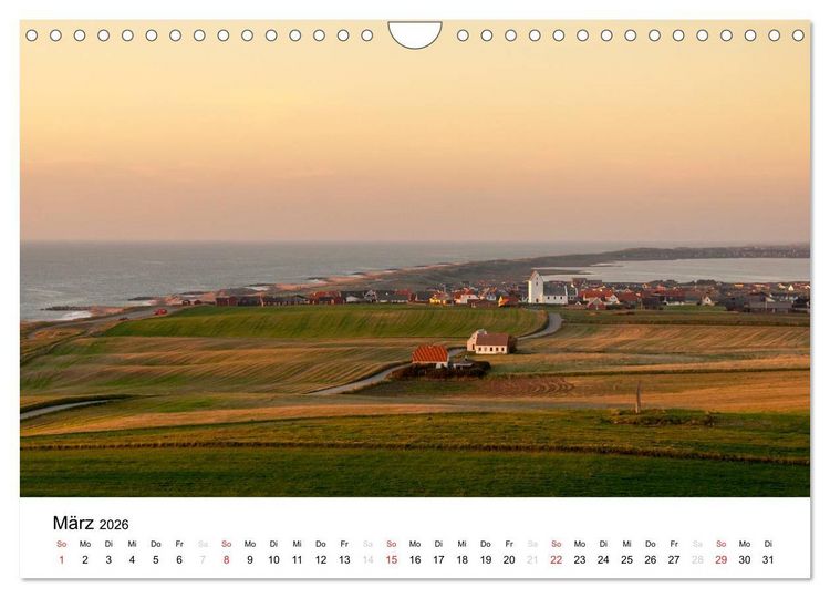 Produktbild: D&auml;nemark &ndash; Unterwegs in J&uuml;tland 2026 (Wandkalender 2026 DIN A4 quer), CALVENDO Monatskalender