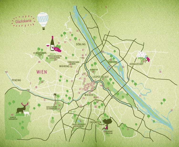 Produktbild: Grüne Glücksorte in Wien
