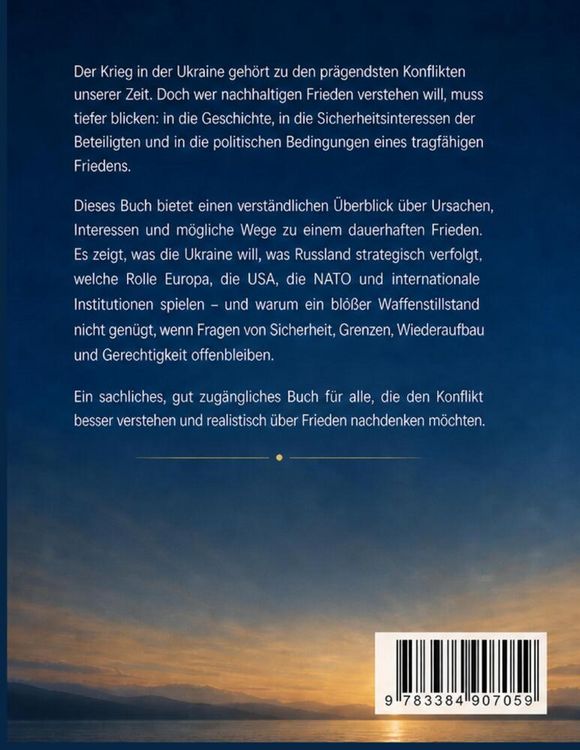 Produktbild: Wie schafft man in der Ukraine nachhaltig Frieden?