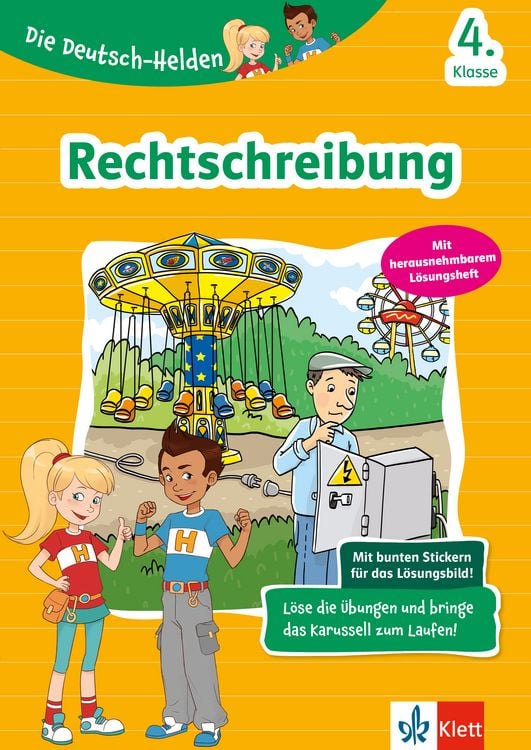 Produktbild: Klett Die Deutsch-Helden: Rechtschreibung 4. Klasse