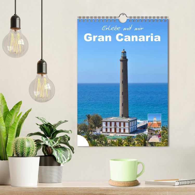 Produktbild: Erlebe mit mir Gran Canaria (Wandkalender 2026 DIN A4 hoch), CALVENDO Monatskalender