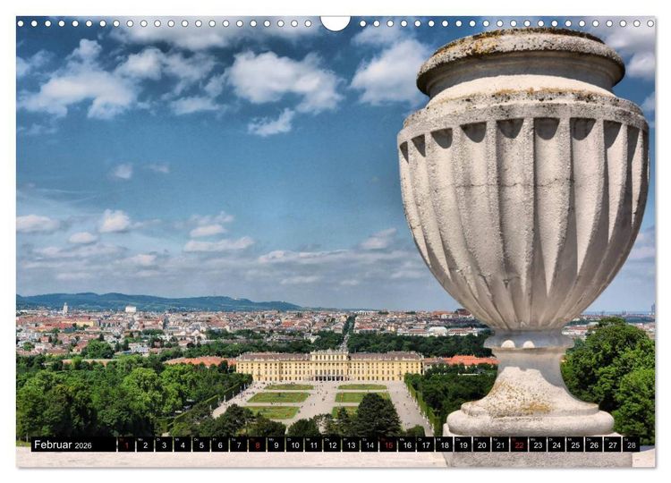 Produktbild: Wien - Haupstadt mit Charme (Wandkalender 2026 DIN A3 quer), CALVENDO Monatskalender