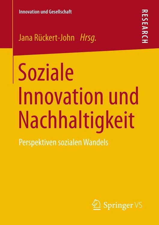 Produktbild: Soziale Innovation und Nachhaltigkeit
