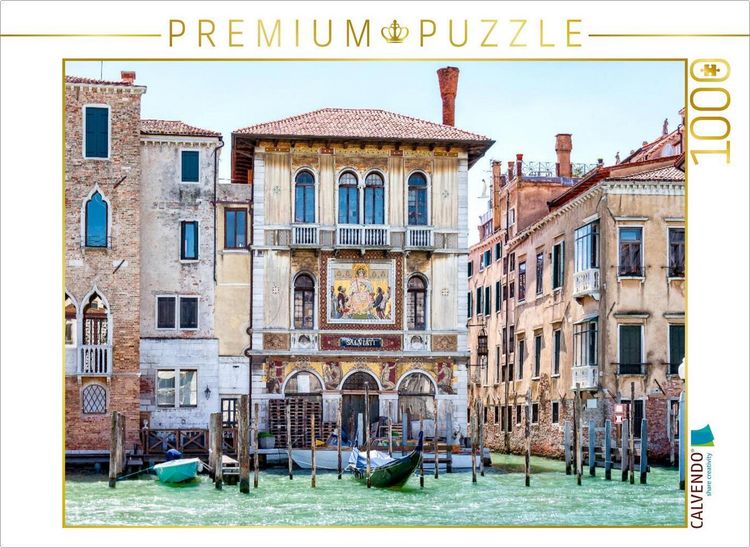 Produktbild: CALVENDO Puzzle Venedig - Palazzo Salviati | 1000 Teile Lege-Gr&ouml;&szlig;e 64x48cm Foto-Puzzle f&uuml;r gl&uuml;ckliche Stunden