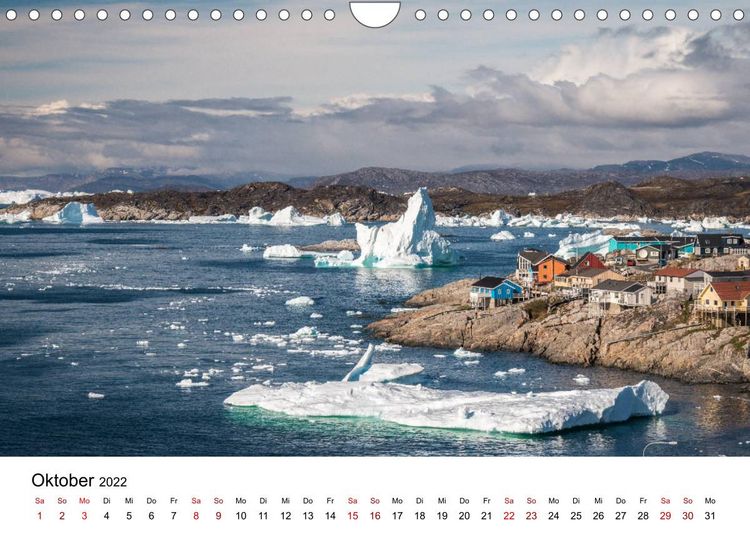 Produktbild: Gr&ouml;nlands Westen (Wandkalender 2022 DIN A4 quer)