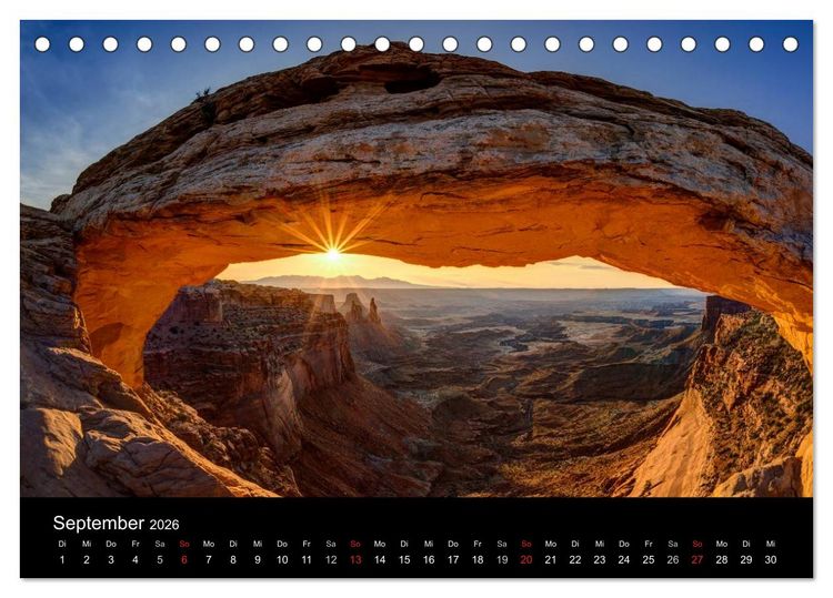 Produktbild: Wild, Wild Places 2026 (Tischkalender 2026 DIN A5 quer), CALVENDO Monatskalender