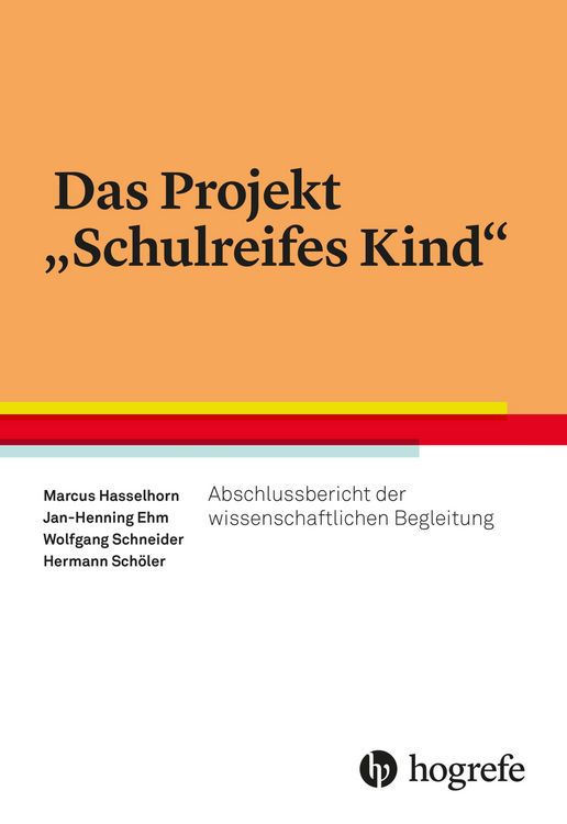 Produktbild: Das Projekt "Schulreifes Kind"