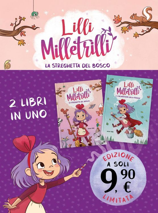 Produktbild: Lilli Milletrilli: La streghetta del bosco-L'incantesimo della pioggia